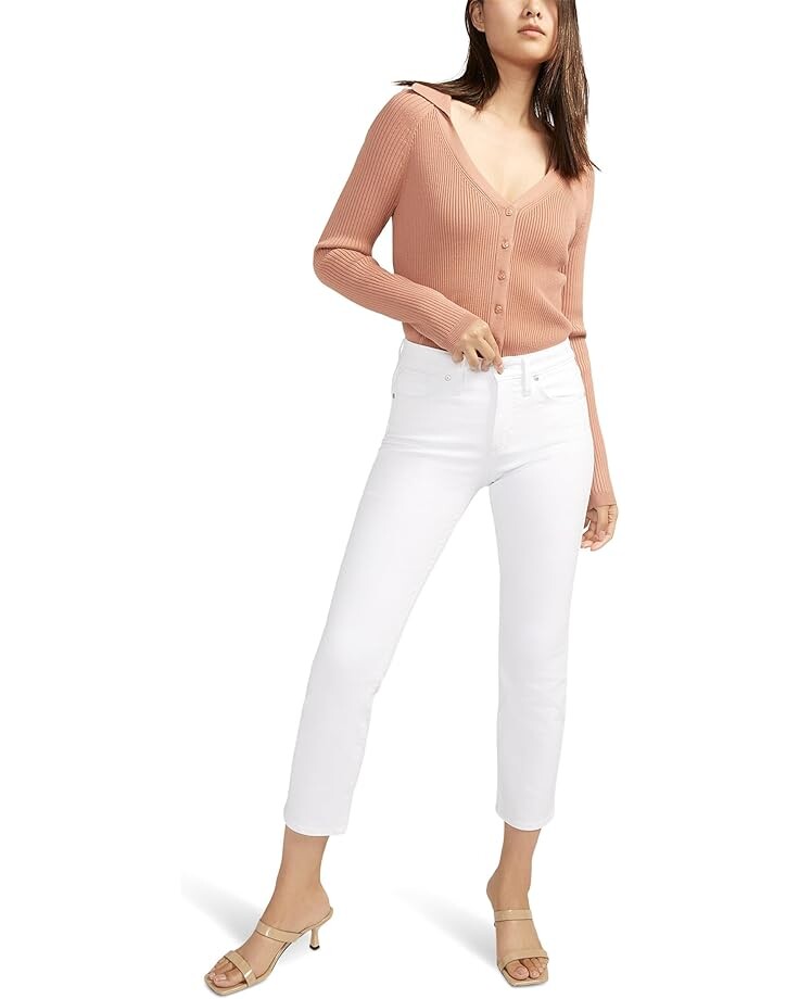 

Джинсы Silver Jeans Co. Isbister Ankle Straight L74403GDC643, белый