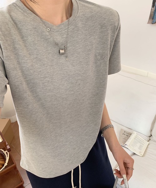 

Футболка с принтом Aimoha, серый