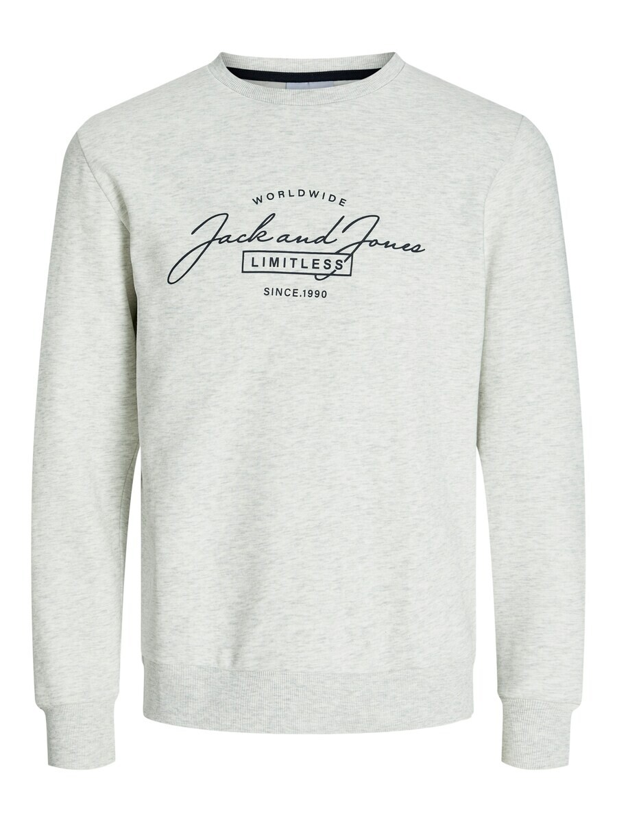 

Свитер JACK & JONES Sweatshirt JJFERRIS, цвет mottled white