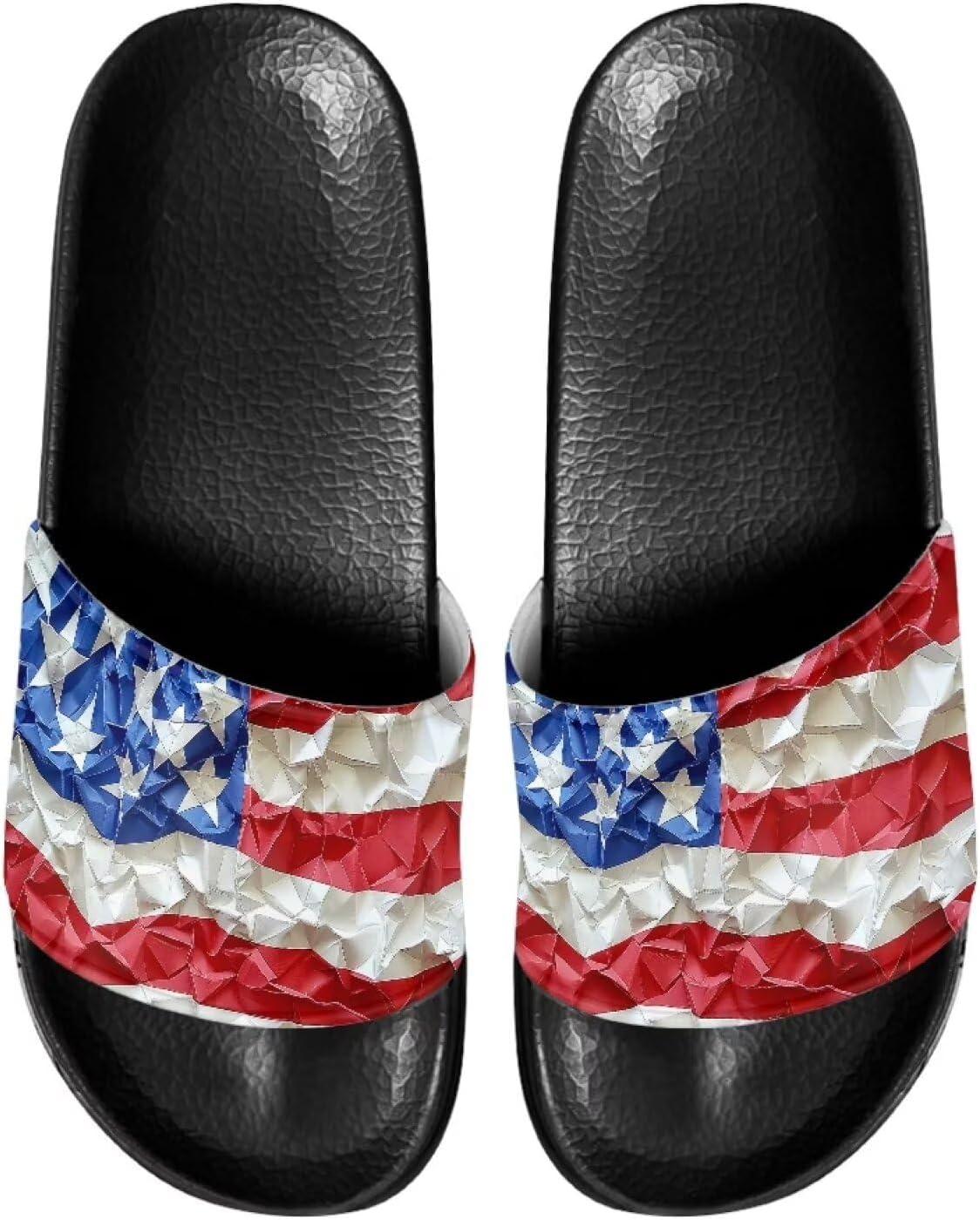 

Женские шлепанцы JUDENTIDOS с плоской подошвой, удобные сандалии на лето, American Flag
