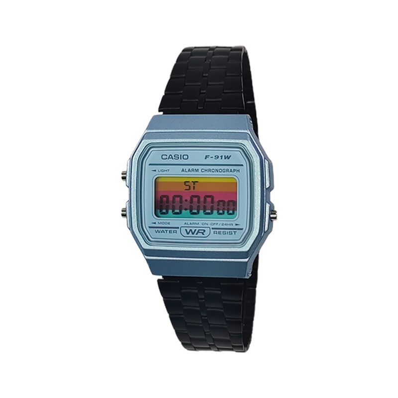 

CASIO Часы Retrofit Series Quartz Movement Stainless Steel Strap Watch Women's Watch Blue Dial