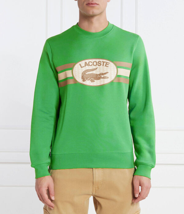 

Толстовка мужская Lacoste с рисунком, зеленый