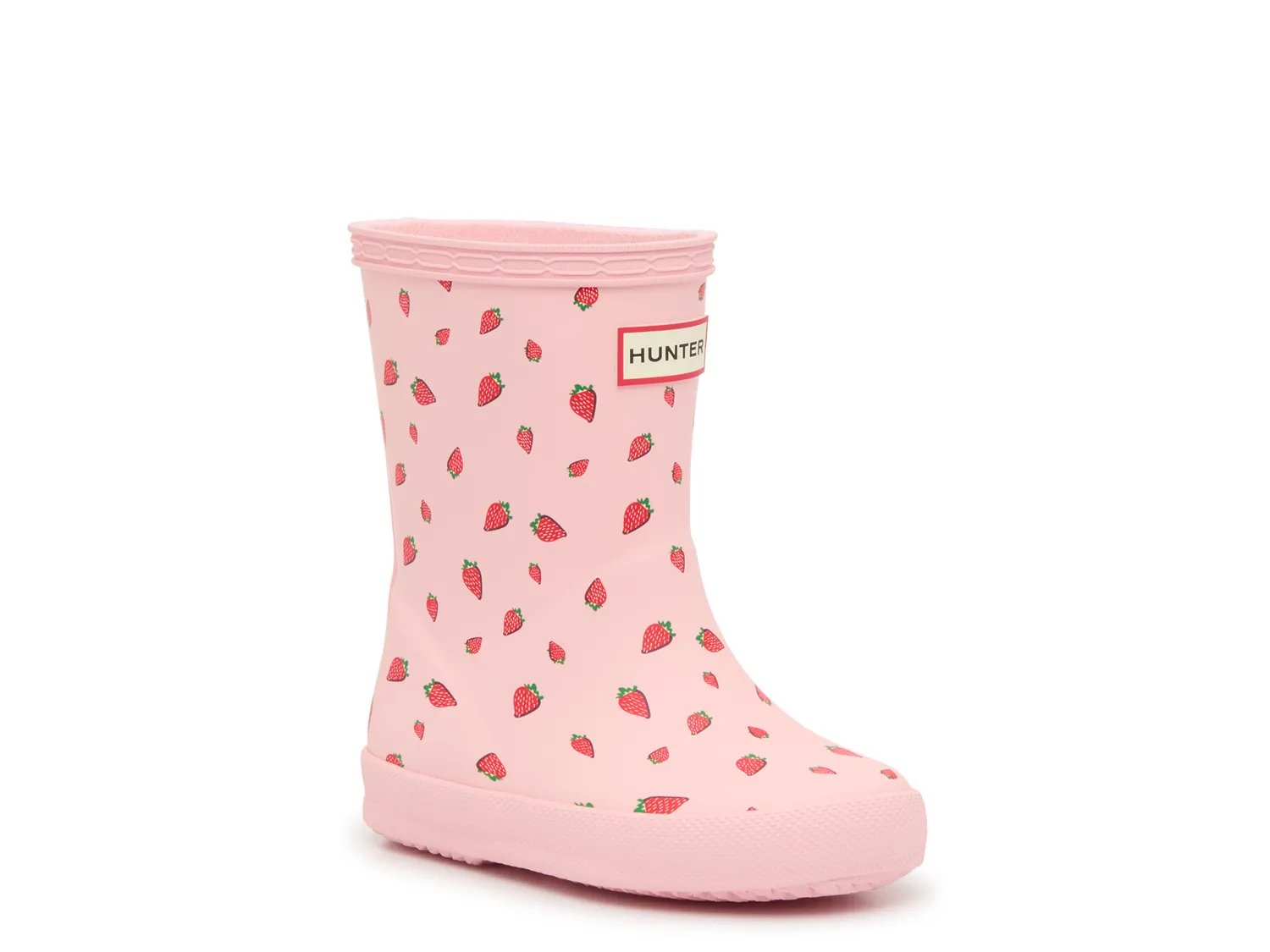 

Ботинки HUNTER First Classic Rain Boot - Kids', Pink Strawberry Print