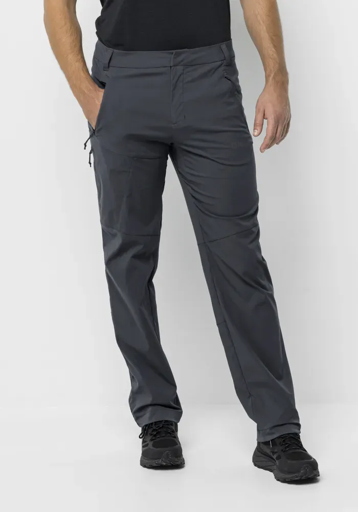 

Брюки из софтшелла Jack Wolfskin "GLASTAL PANTS M", цвет Phantom