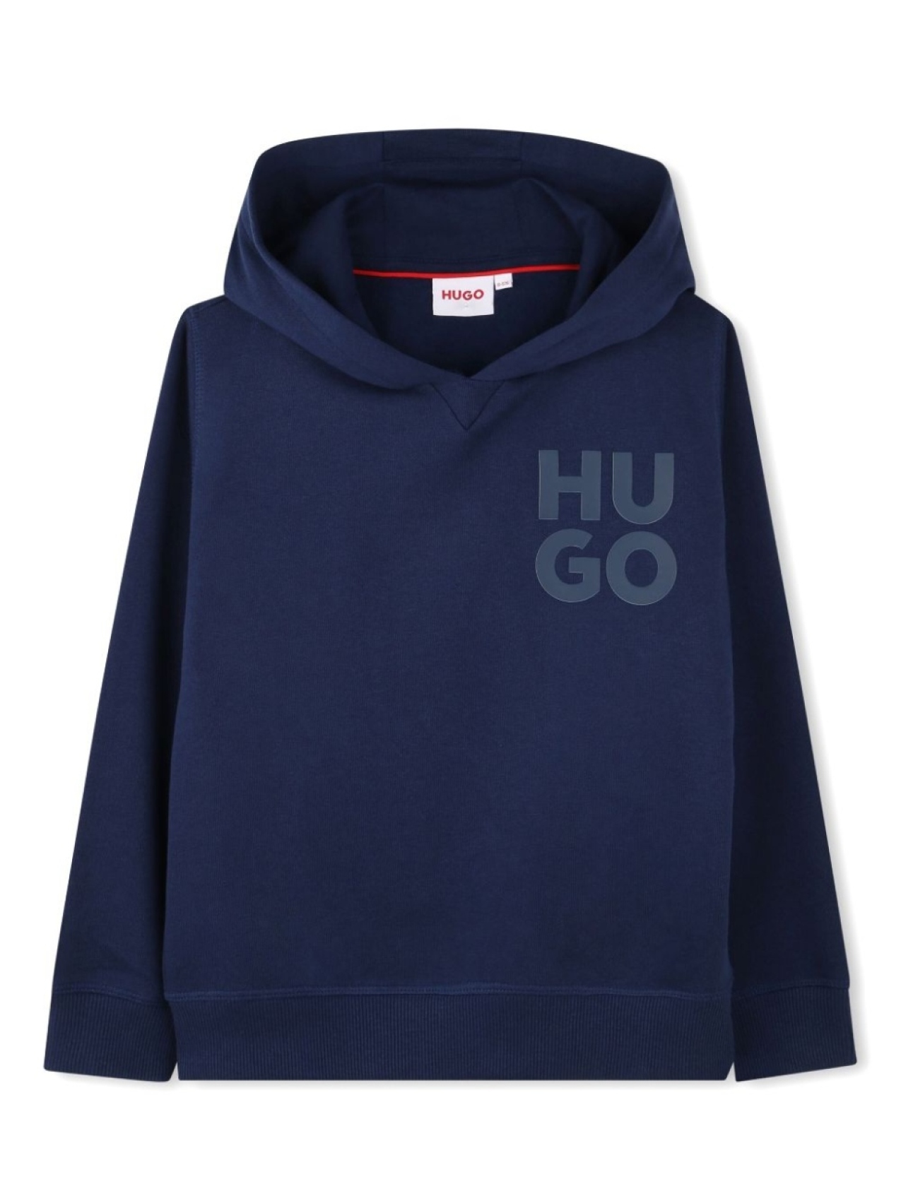 

HUGO KIDS худи с логотипом, синий