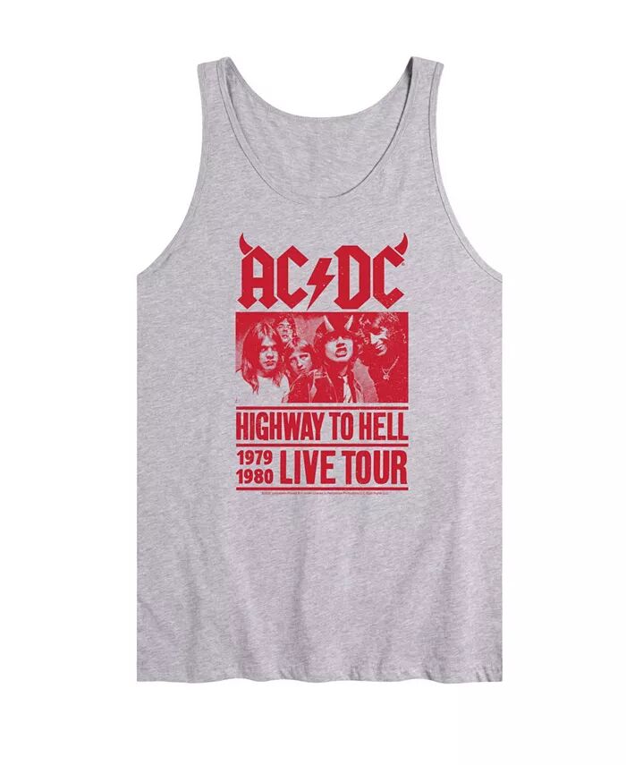

Майка мужская ACDC Live Tour AIRWAVES, серый