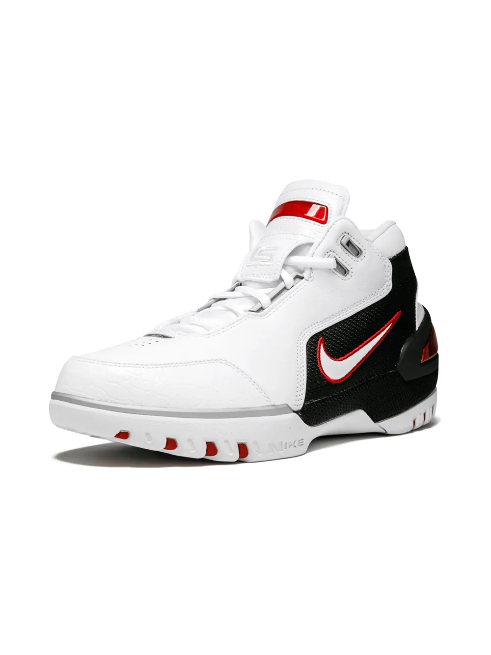 Кроссовки Air Zoom Generation QS Black/White/Varsity Crimson Nike, белый — фото 4