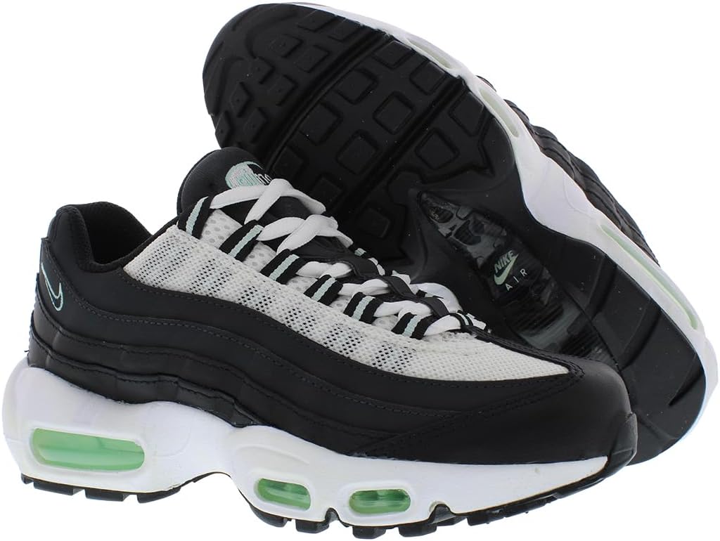 Кроссовки Nike Air Max 95 Recraft для мальчиков, черный/мятный — фото 4