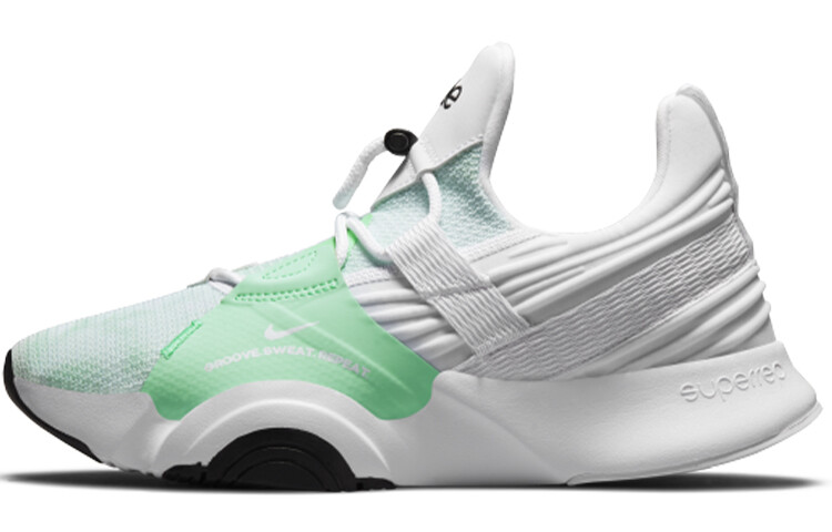 

Кроссовки Nike SuperRep Groove 'White Green Glow' Women's