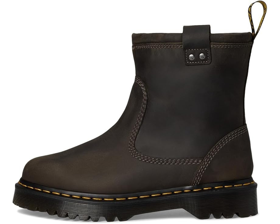 

Ботинки мужские Dr. Martens Anistone Lo R31880057 из угольно-серой кожи RHS5540 Dr. Martens, серый