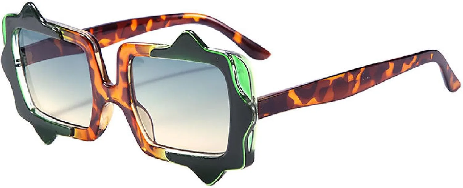 

Солнцезащитные очки конфетных цветов для мужчин и женщин, модные, с защитой от УФ-излучения UV400, градиентные, стильные, для активного отдыха TYUVIVO, 6