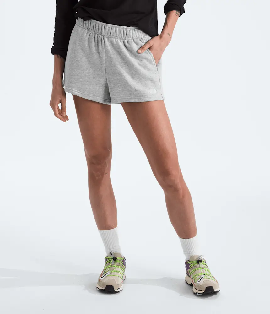 

Женские шорты Core The North Face, TNF Light Grey Heather/TNF White