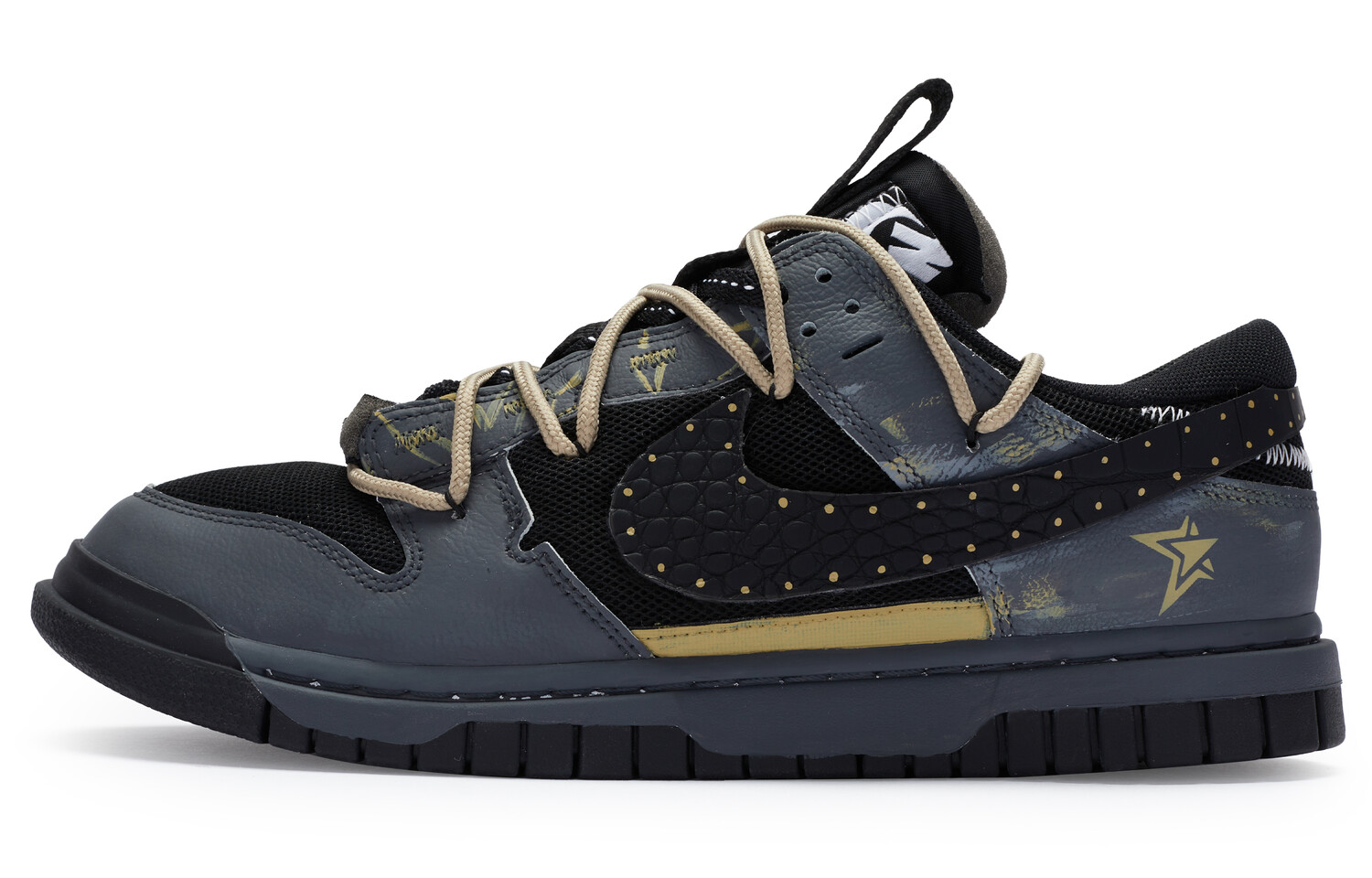 

Кроссовки Nike Air Dunk Jumbo Skateboard Shoes Men Low-Top Black, Черный, Кроссовки Nike Air Dunk Jumbo Skateboard Shoes Men Low-Top Black