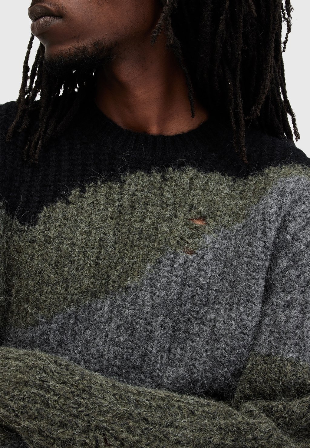 

Джемпер SUR CREW AllSaints, черный