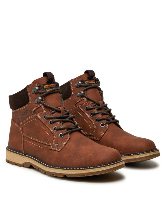 Туфли на шнуровке Stratford 12257762 Jack&Jones, коричневый — фото 2