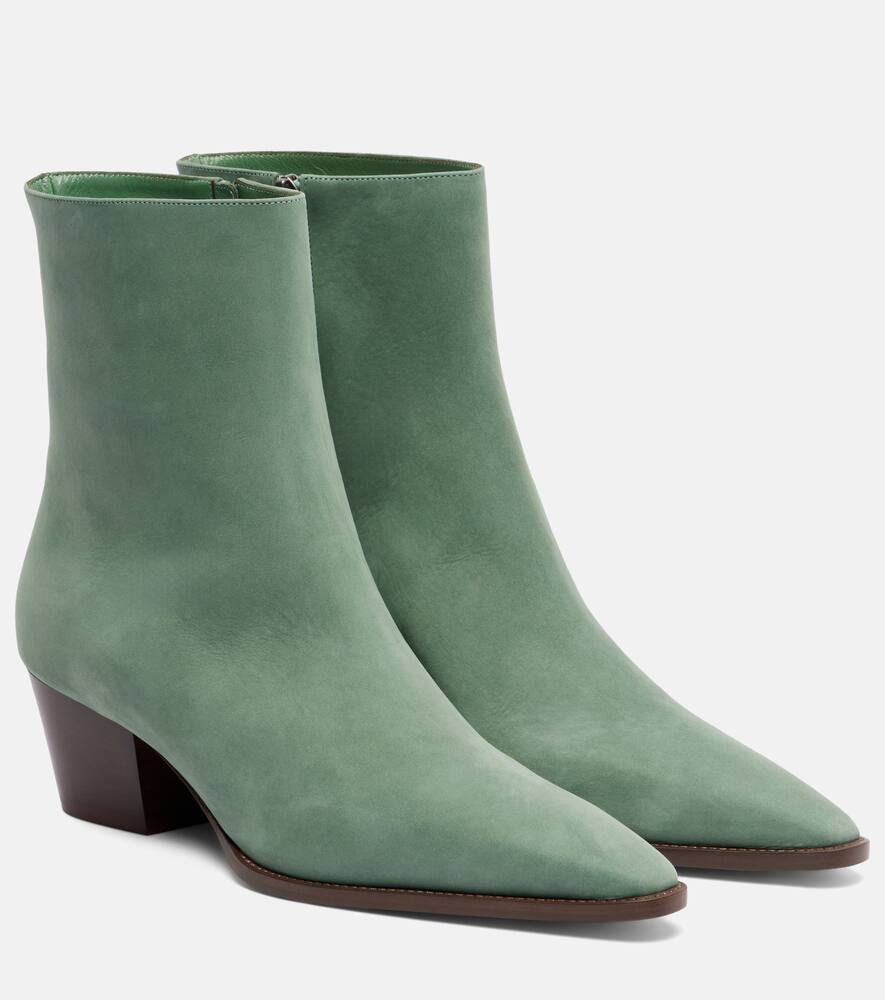 Ботинки Aliera 50 на шнуровке из замши Manolo Blahnik, Dgrn 3029
