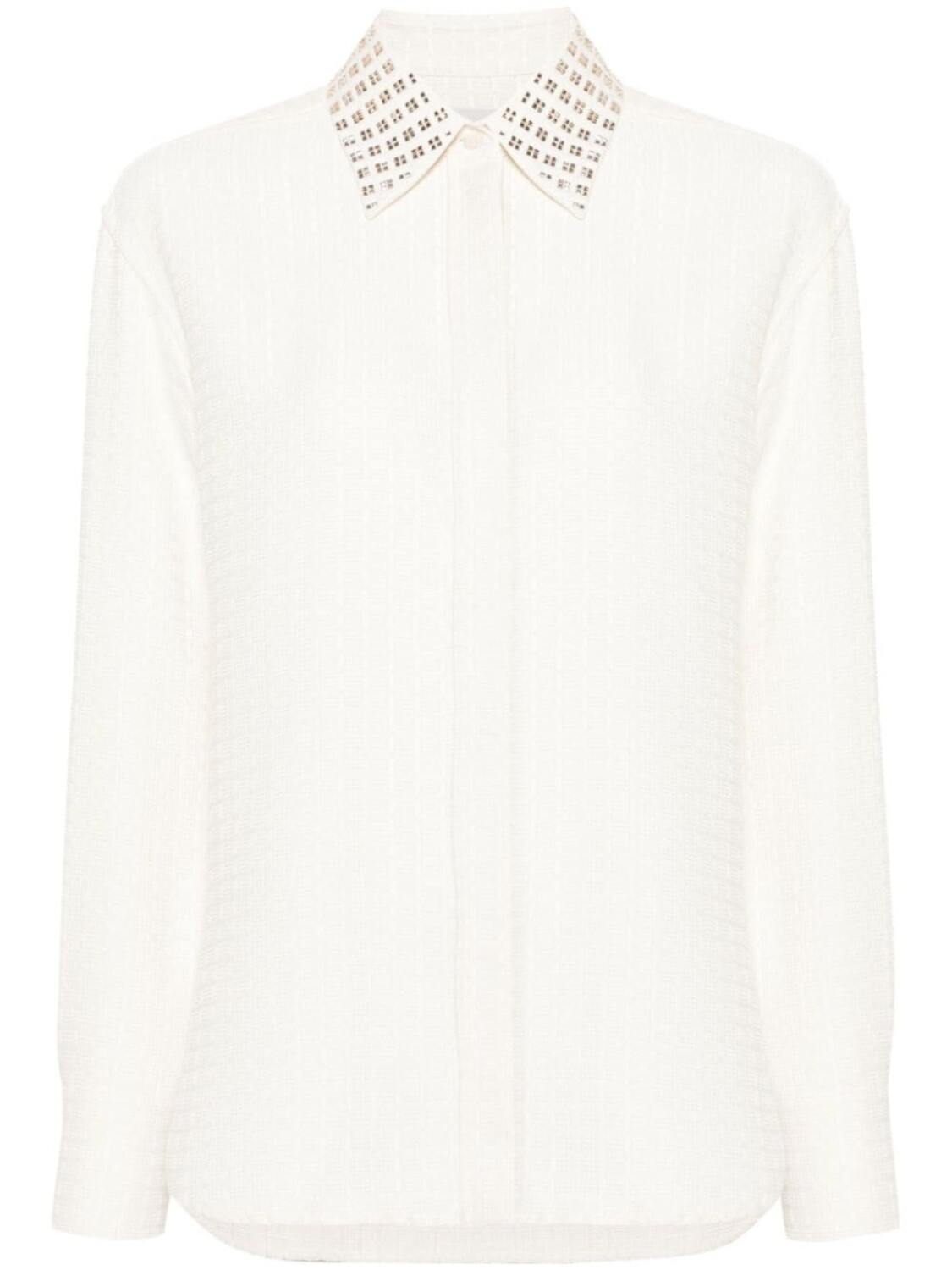 

Golden Goose рубашка в клетку, белый