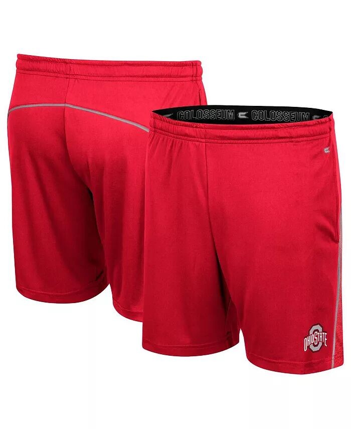 

Мужские шорты Scarlet Ohio State Buckeyes по законам физики Colosseum, красный