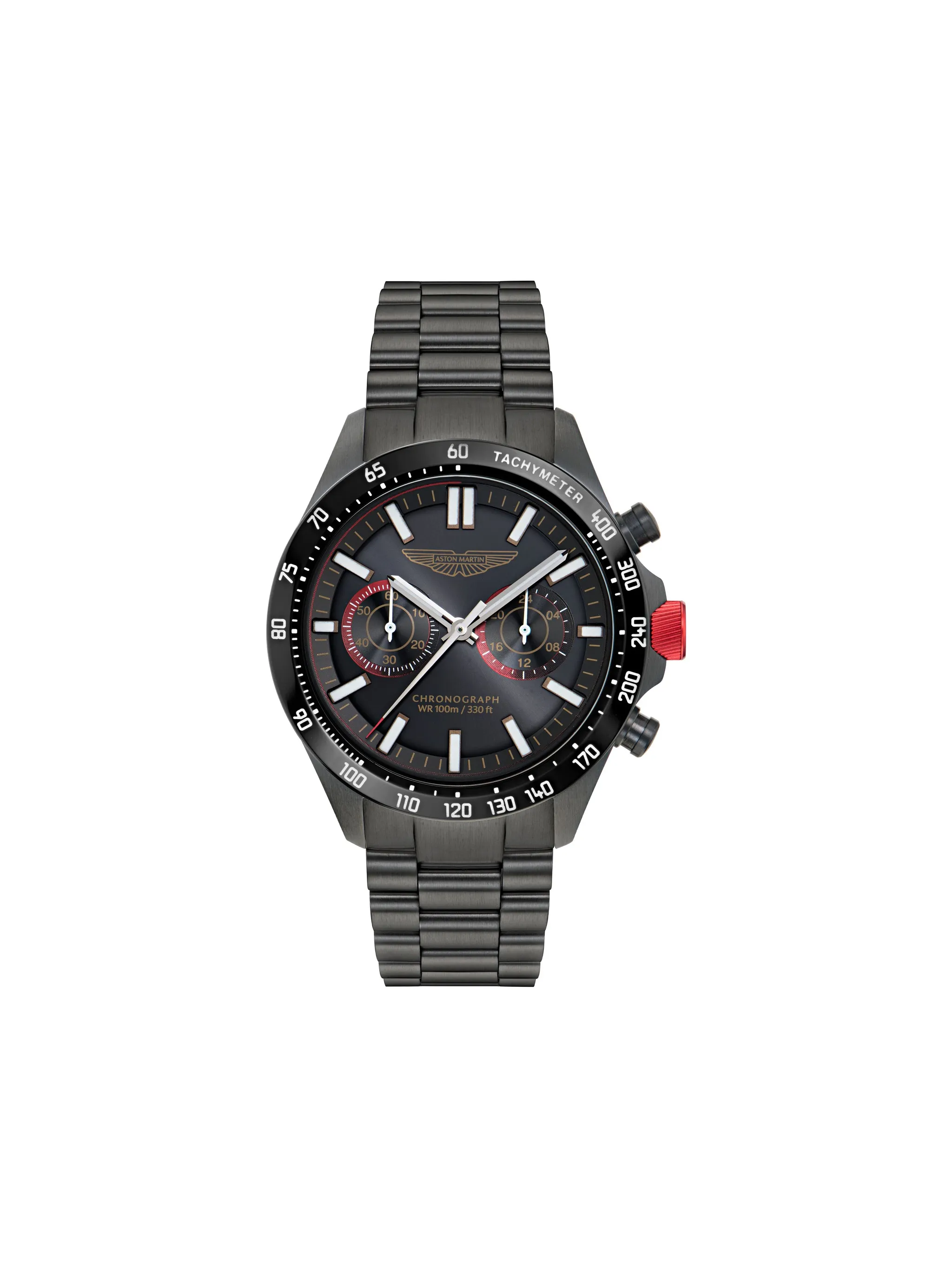 

Часы Icon SPT с хронографом 44 мм Aston Martin Watches, черный
