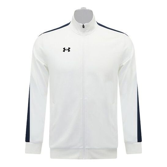 

Куртка logo printing contrasting colors knit sports jacket white Under Armour, белый
