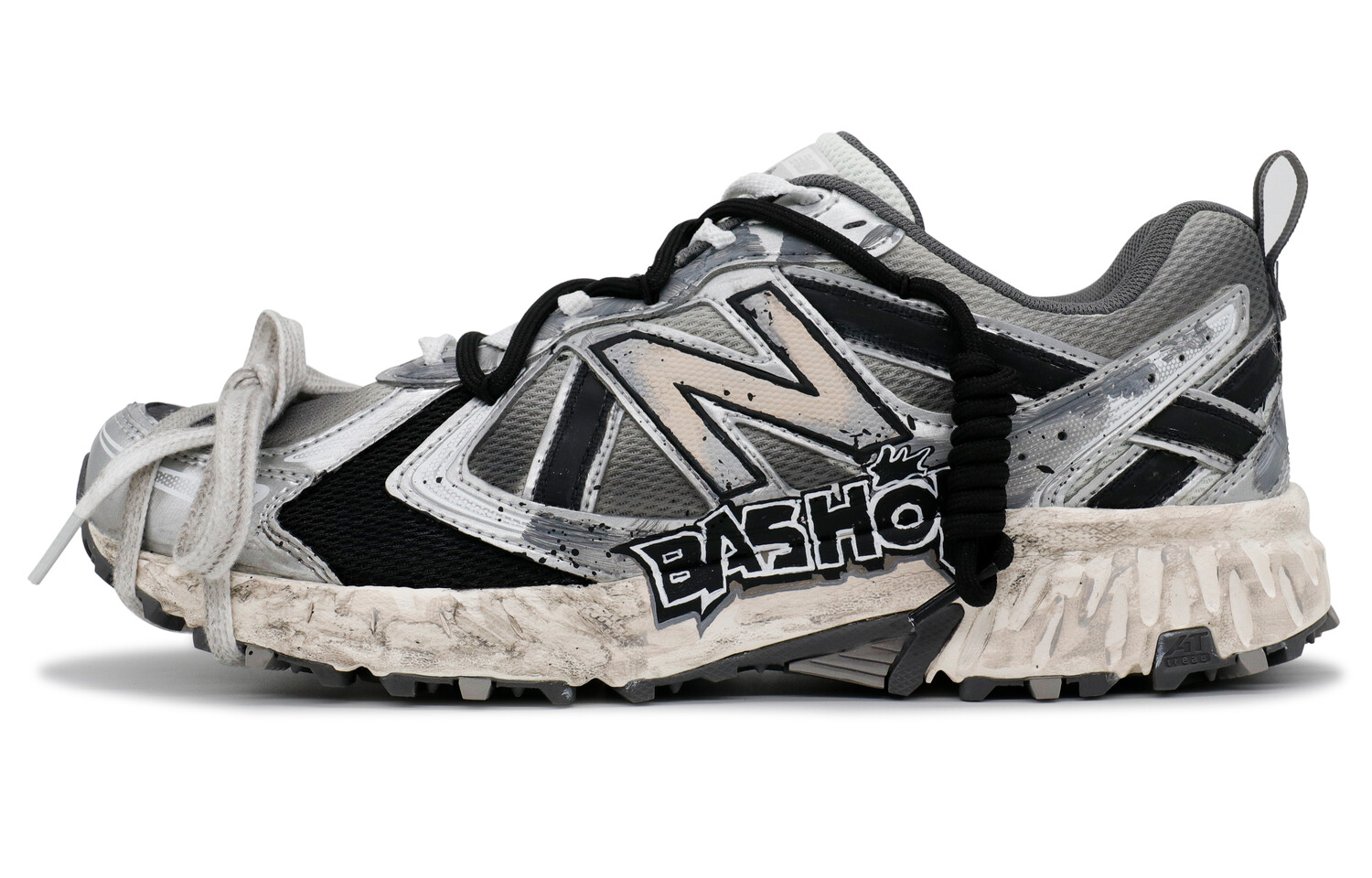 

Кроссовки NB 410 унисекс с низким верхом, черный/серый/бежевый New Balance