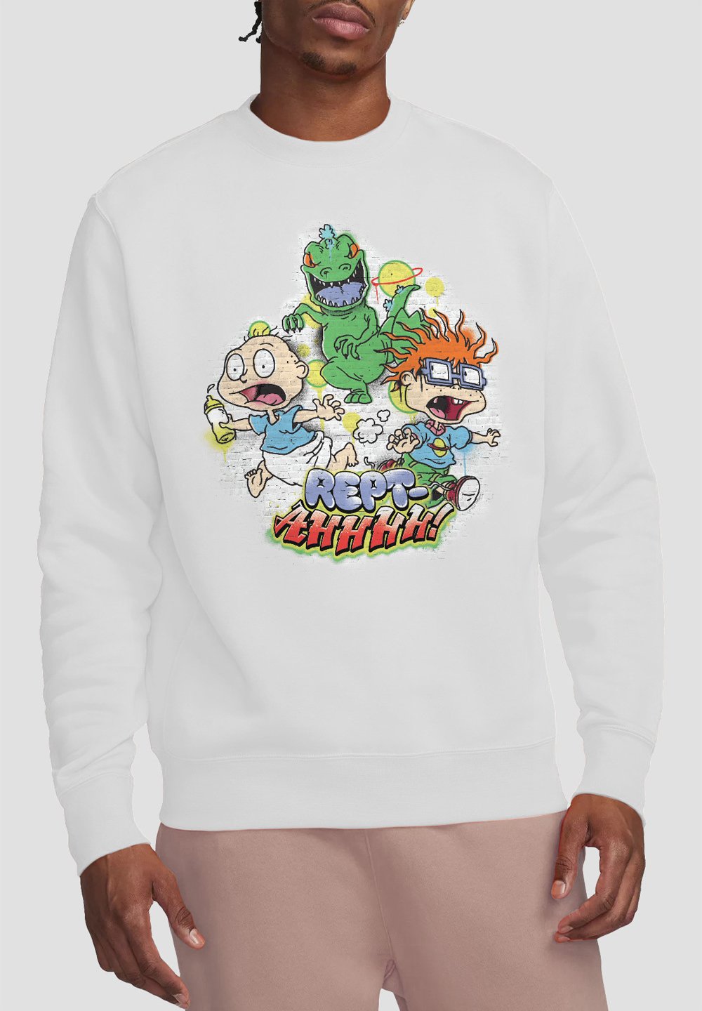 

Толстовка RUGRATS TOMMY AND CHUCKY REPT Cotton Soul, белый