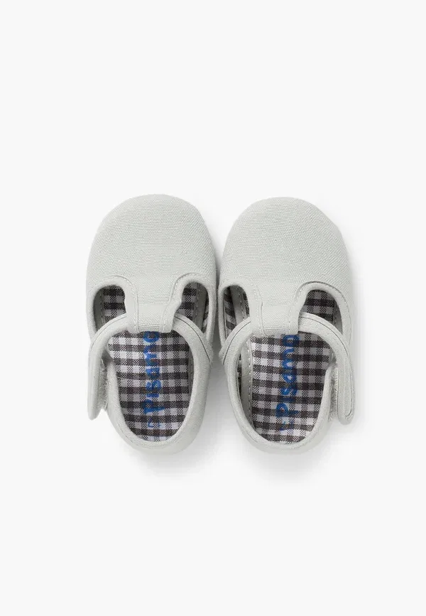 Туфли-слипоны Pisamonas First Shoes, серый — фото 3