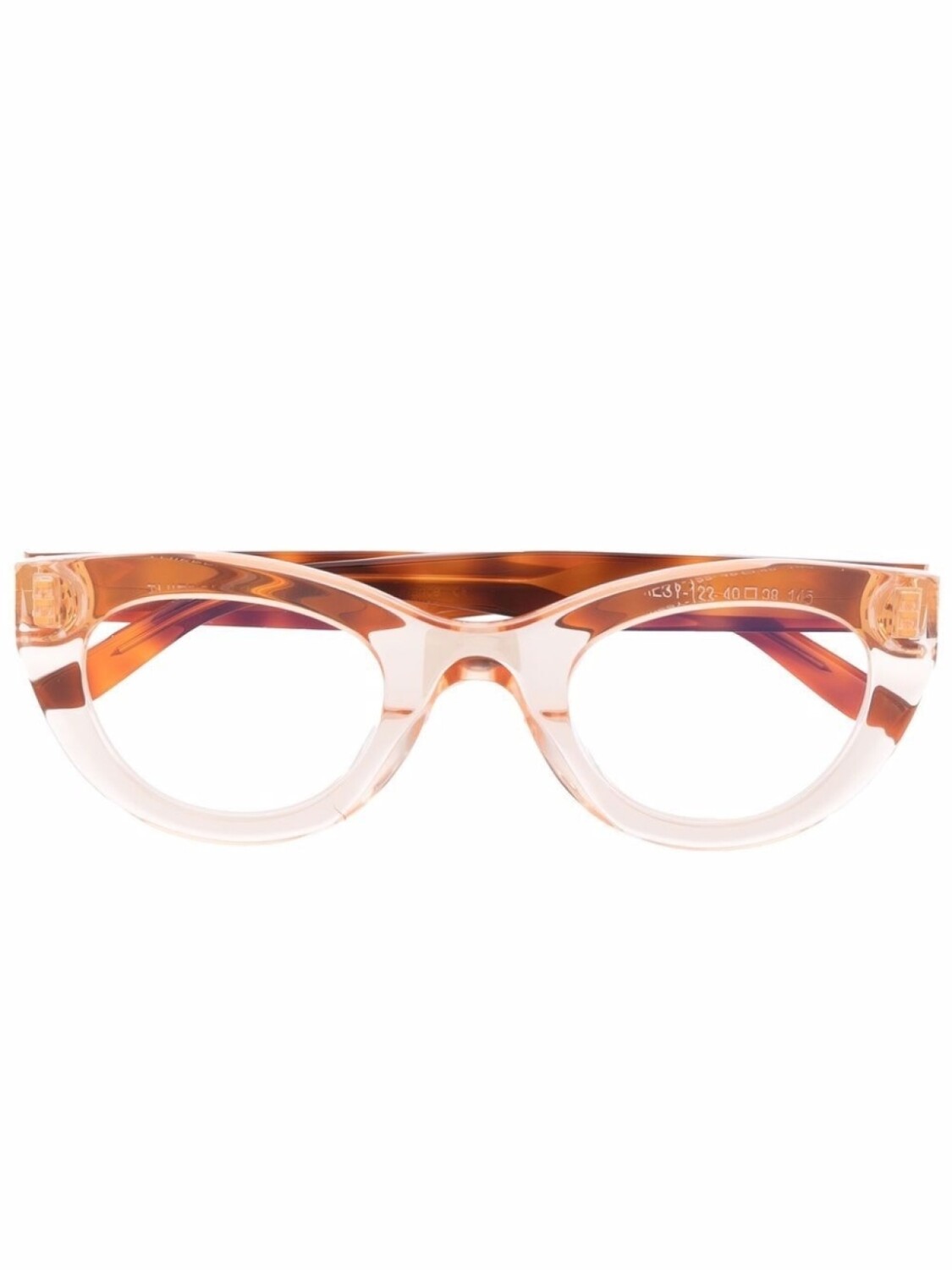

Thierry Lasry солнцезащитные очки в оправе 'кошачий глаз', оранжевый