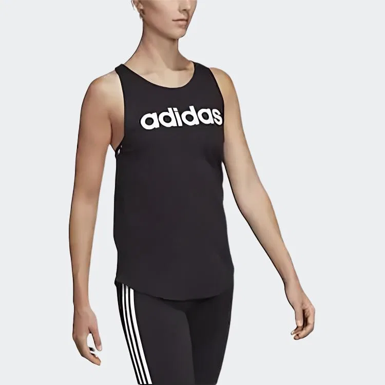 Спортивный топ без рукавов Adidas Black — фото 4