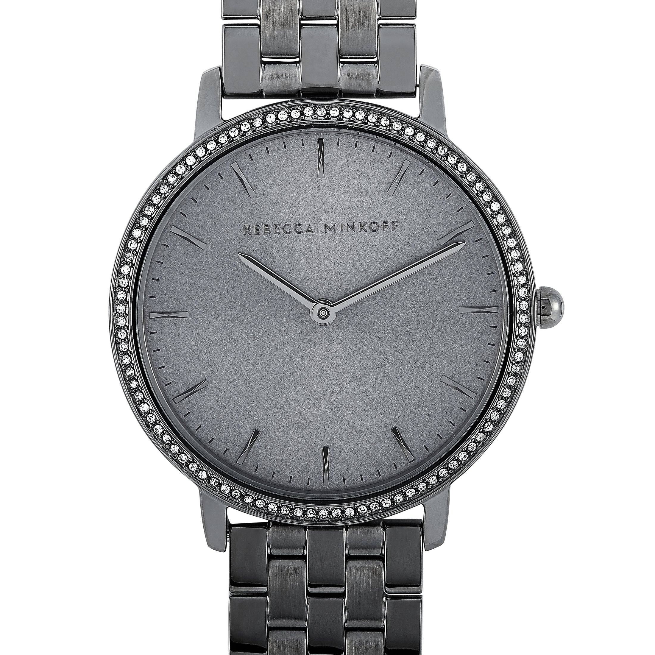 

Часы Rebecca Minkoff Major Gray с ионным покрытием 2200350, цвет multi
