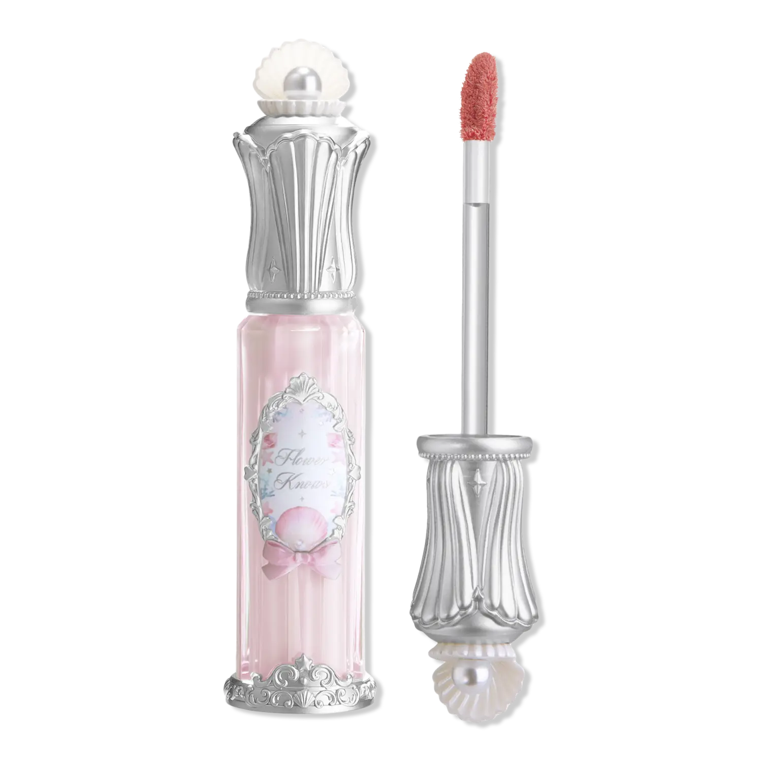 

Питательный блеск для губ Shell's Jewel Collection Flower Knows, P02 Stellar Nacre (peach blush)
