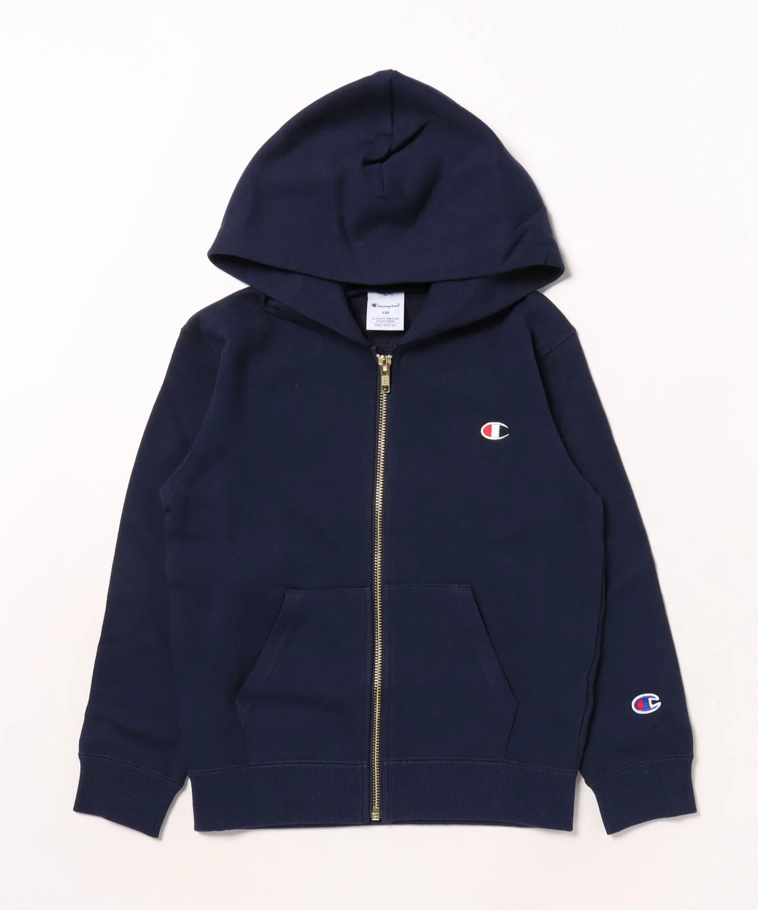 【Champion】CK-Y102 Толстовка с капюшоном на молнии / с длинным рукавом / Толстовка с капюшоном на молнии / Толстовка / Детская / Champion