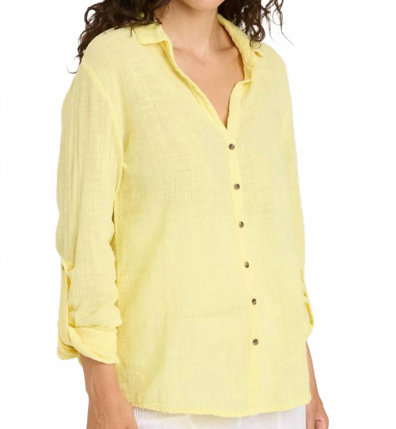 

Женская блузка Porter в желтом цвете XCVI