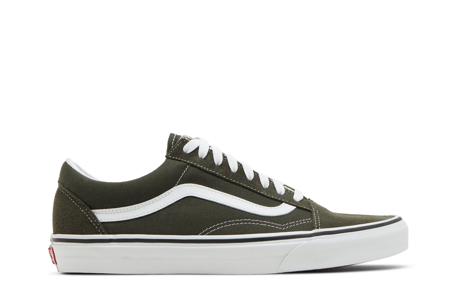 Кроссовки женские Old Skool Vans, зеленый