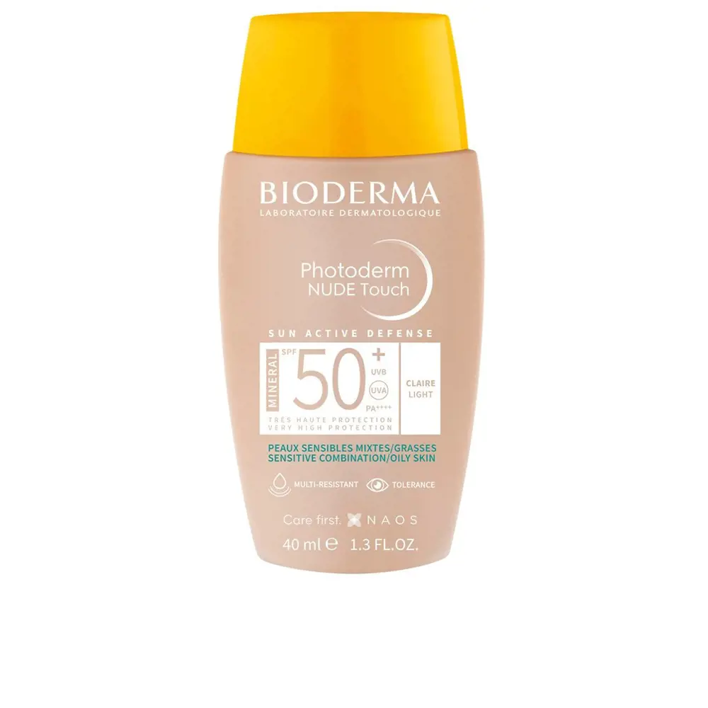 

Солнцезащитный крем Fotoderm nude spf50+ Bioderma, цвет claro, 40 мл.