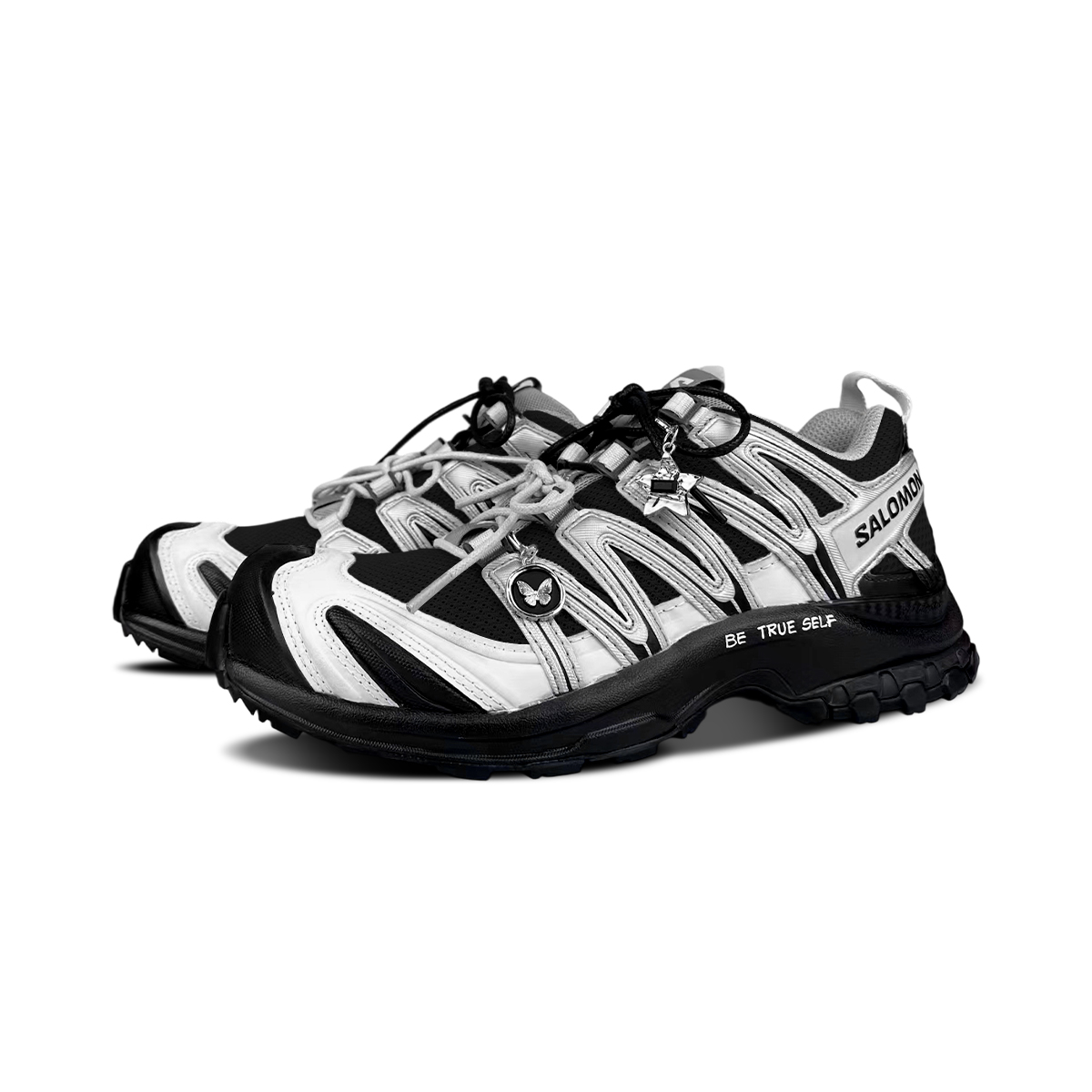 SALOMON Кроссовки для бега XA PRO 3D Cushioning Support Low top Unisex Black — фото 4