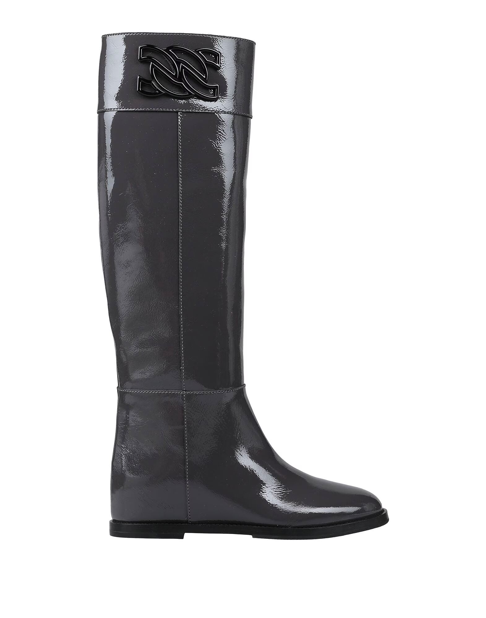 Ботинки Casadei, угольно-серый