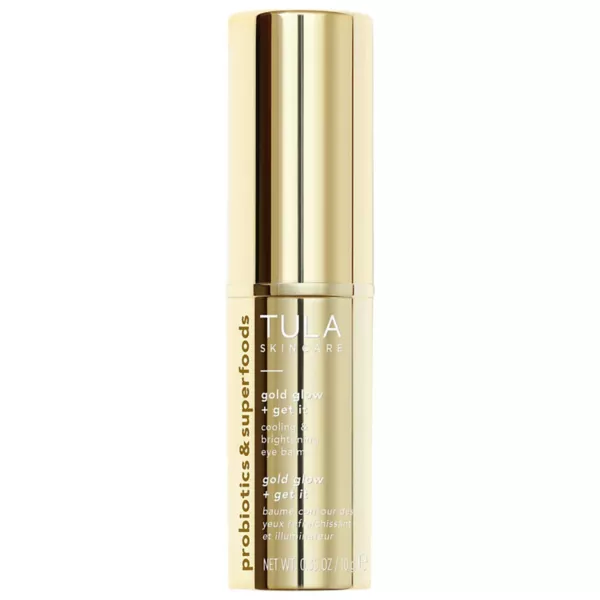 

Gold glow + get it охлаждающий и осветляющий бальзам для глаз Tula Skincare
