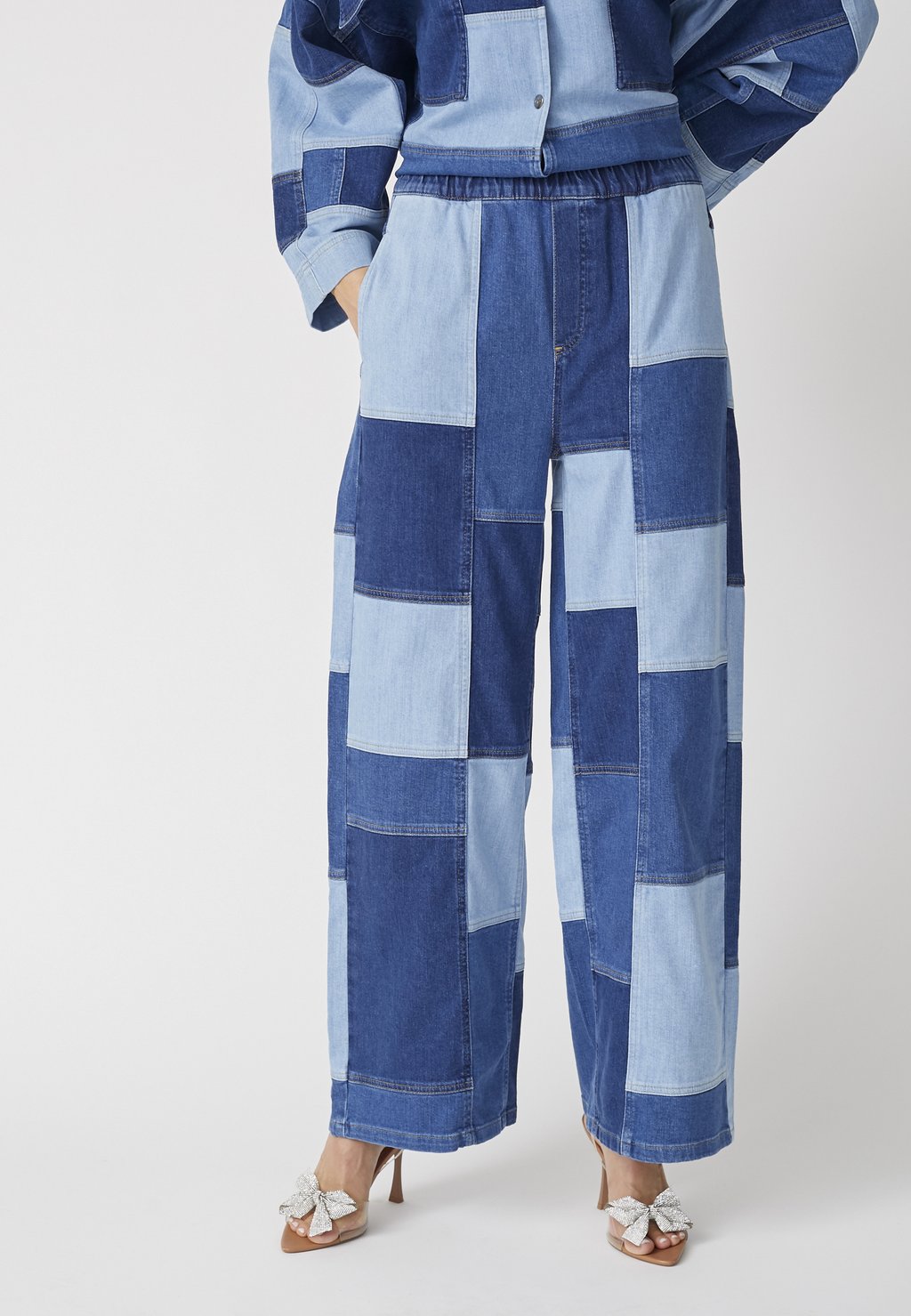 

Джинсы прямого кроя PATCHCC DENIM Co'couture, цвет Denim Blue
