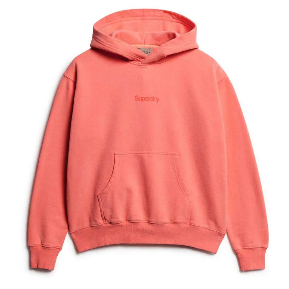 

Худи Superdry Core Logo City Loose, оранжевый