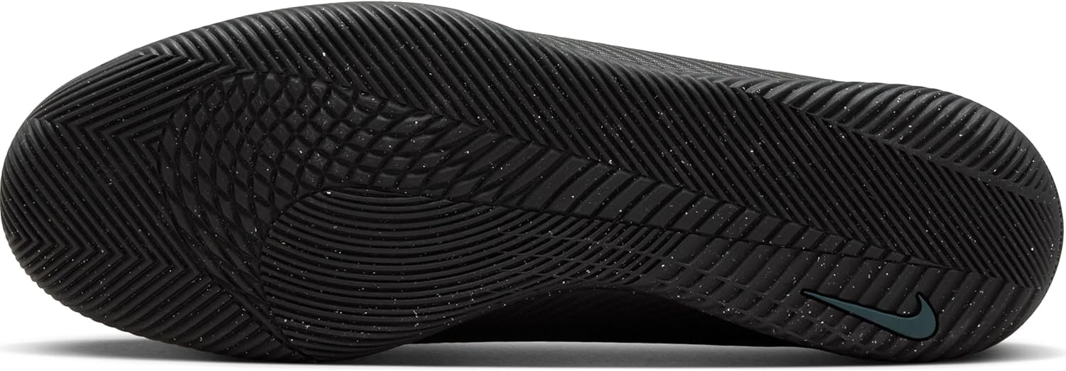 Кроссовки Nike унисекс для взрослых, низкие, оксфорд, плоская подошва, черный — фото 4