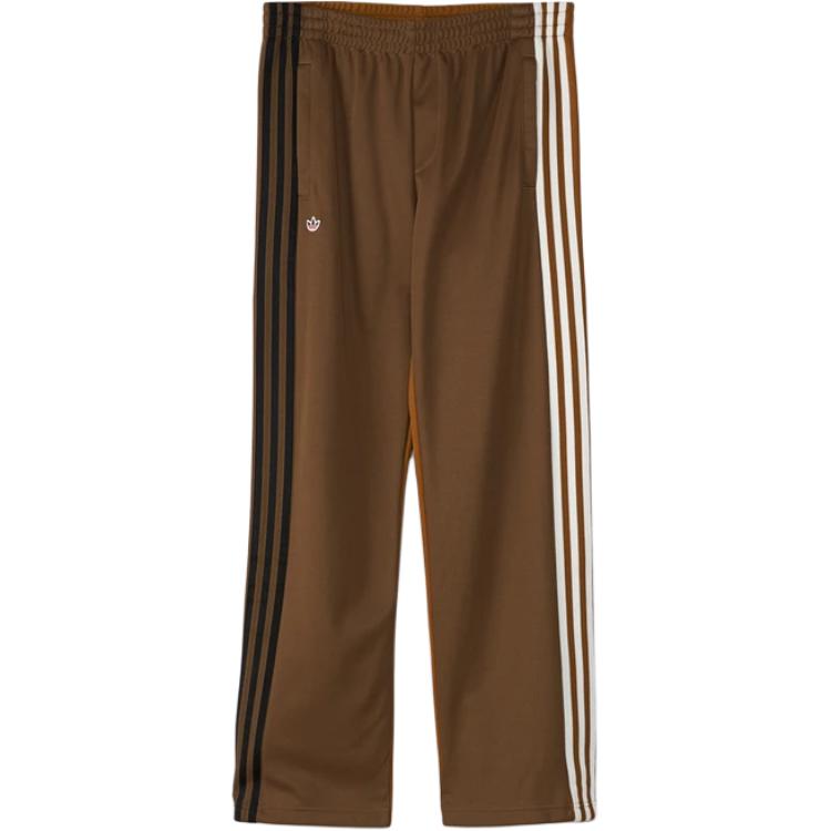 Брюки Adidas X Clot Edison Chen Adibreak Adidas Originals, коричневый — фото 3