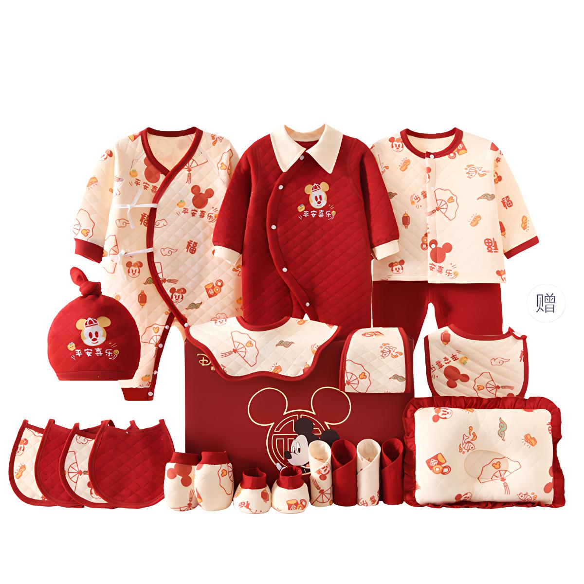 Подарочная коробка для малышей и детей ясельного возраста Disney, [Password Suitcase]Mickey Mouse Peaceful Joy Thermal 24 Pcs Set — фото 3