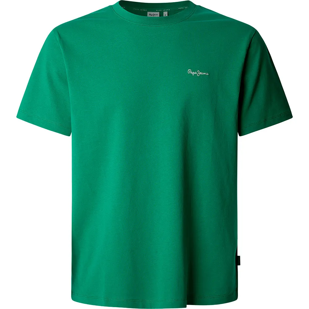 

Футболка с коротким рукавом Pepe Jeans Contrast Connor, зеленый