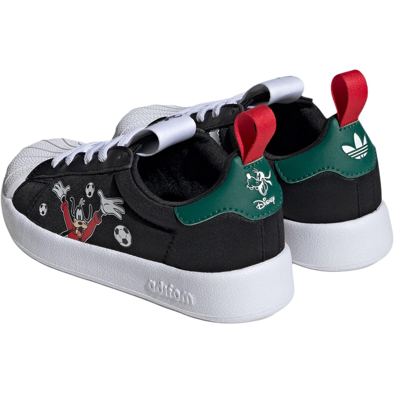 Adidas Originals Disney x AdiFOM Superstar 360 Low top детские скейтбординг кроссовки black — фото 4