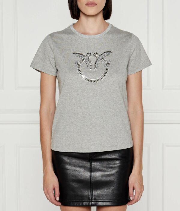 

Футболка Квентин Regular fit Pinko, серый