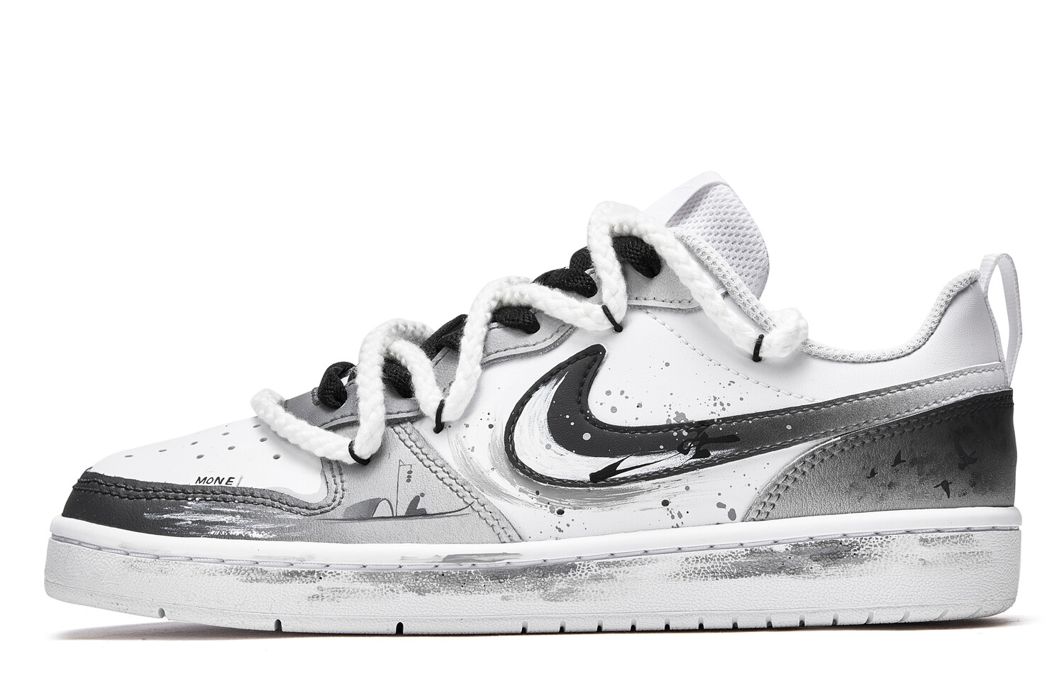 

Обувь для скейтбординга Court Borough2 для детей, начальная школа Nike, цвет Ivory