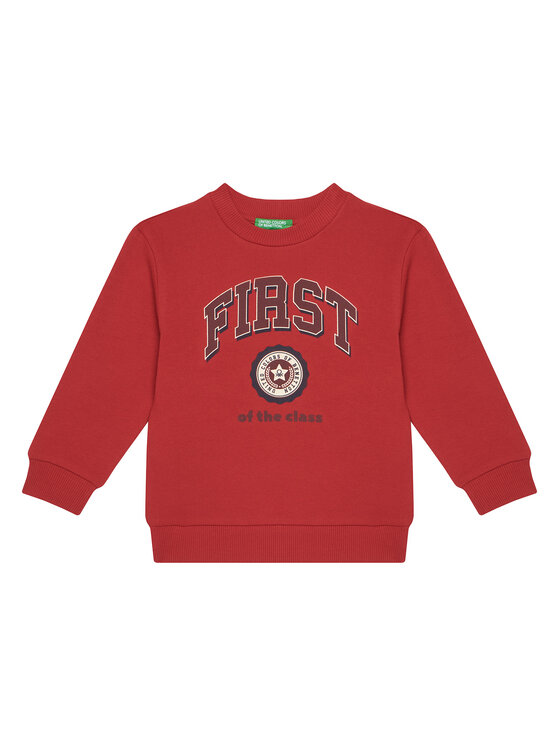 

Свитшот relaxed fit 3J68G10KN United Colors Of Benetton, красный