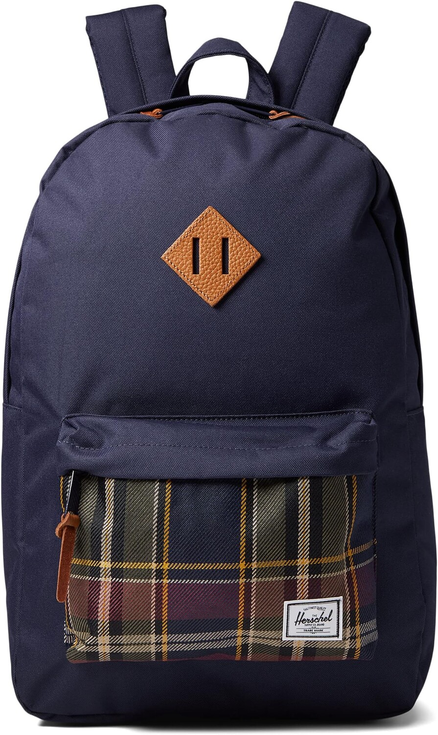 

Рюкзак Herschel Supply Co. Heritage, цвет Peacoat/Peacoat Plaid