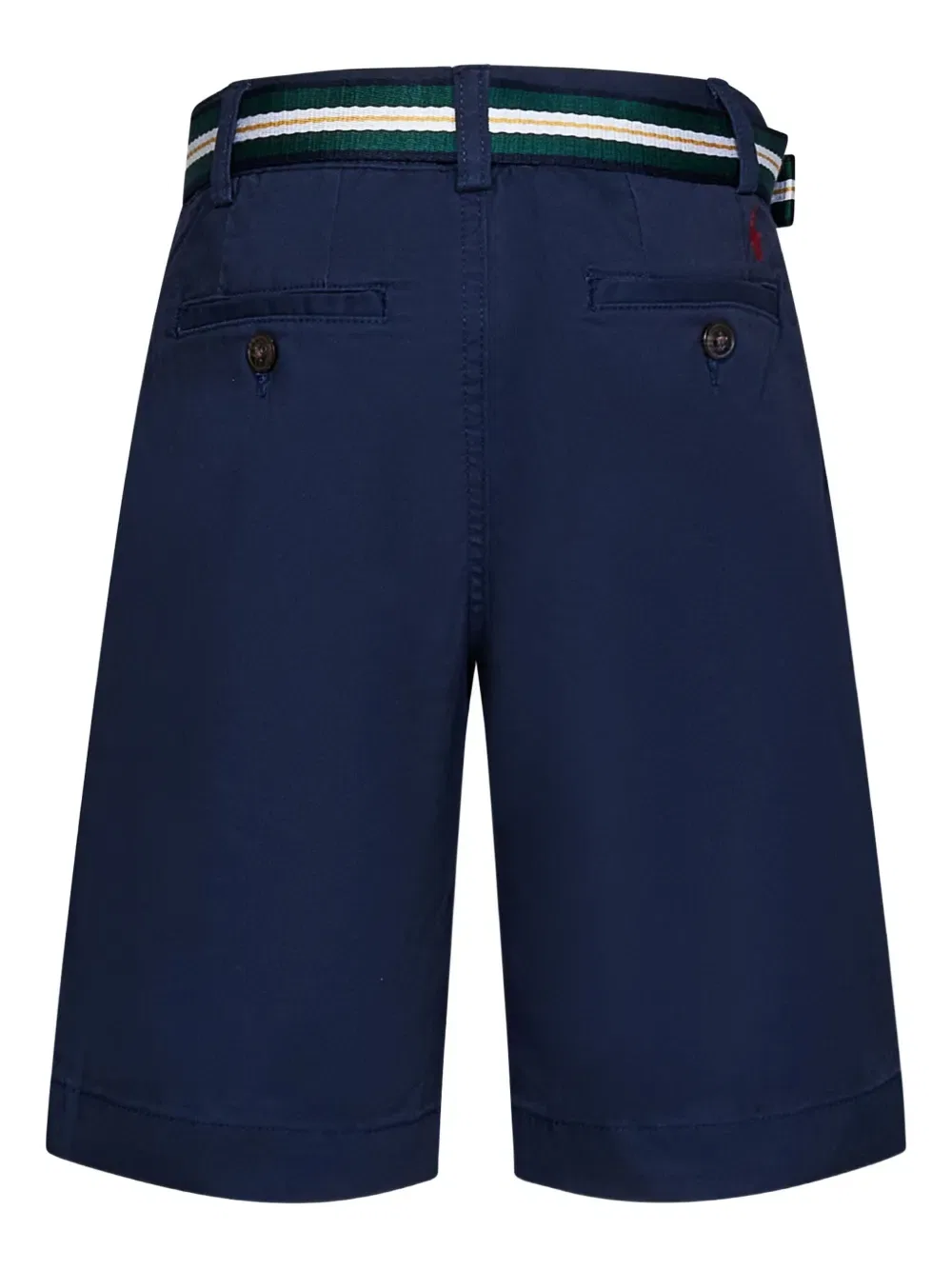 Шорты-чиносы с поясом Polo Ralph Lauren Kids, синий — фото 2